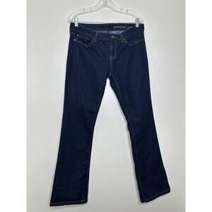 Gap Women’s Size 8L Long Premium Bootcut Jeans Dark Wash Mid Rise Denim